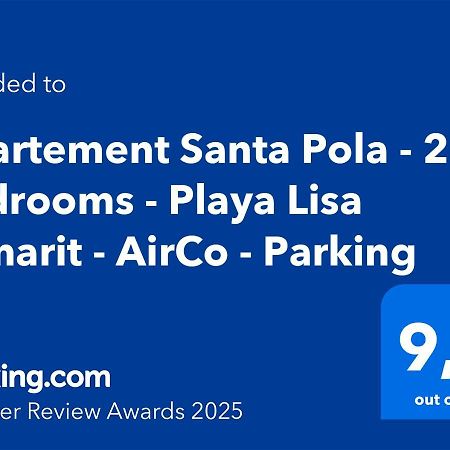 Apartement Santa Pola - 2 Bedrooms - Playa Lisa Tamarit - Airco - Parking Εξωτερικό φωτογραφία